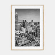 Charlotte Photo B&W No 1 Poster