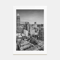 Charlotte Photo B&W No 1 Poster