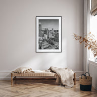 Charlotte Photo B&W No 1 Poster