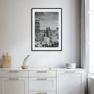 Charlotte Photo B&W No 2 Poster