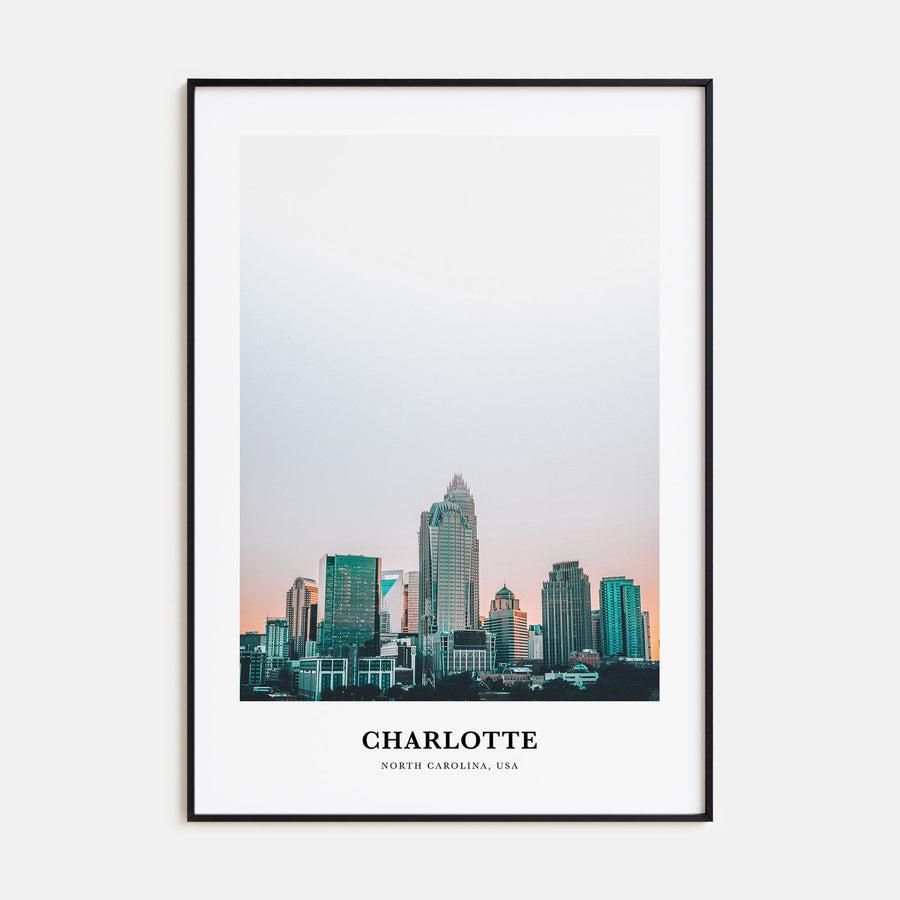 Charlotte Portrait Color No 1 Poster