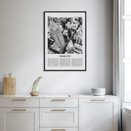 Charlotte Travel B&W No 1 Poster