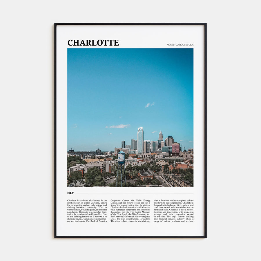 Charlotte Travel Color No 1 Poster