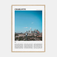 Charlotte Travel Color No 1 Poster