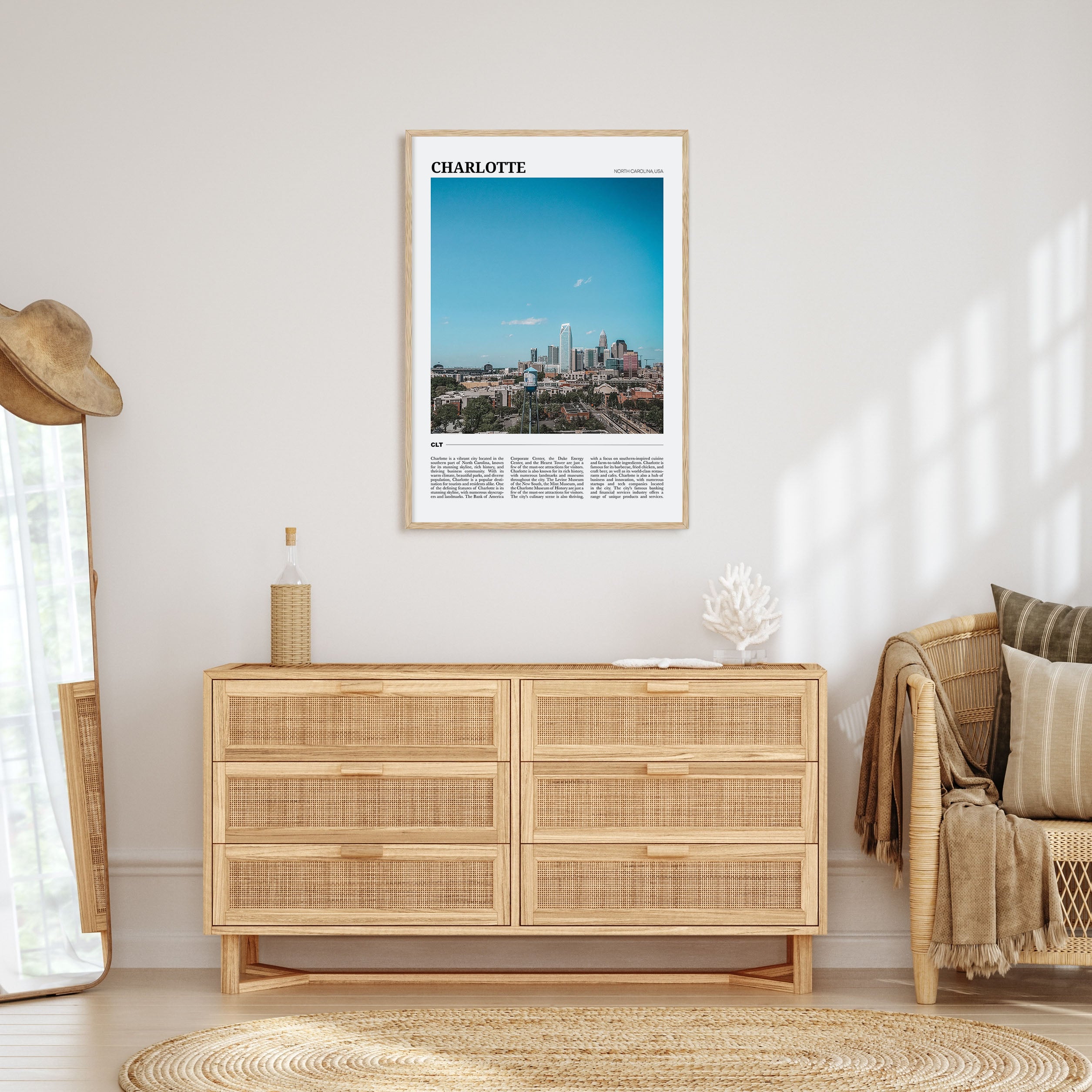 Charlotte Travel Color No 1 Poster
