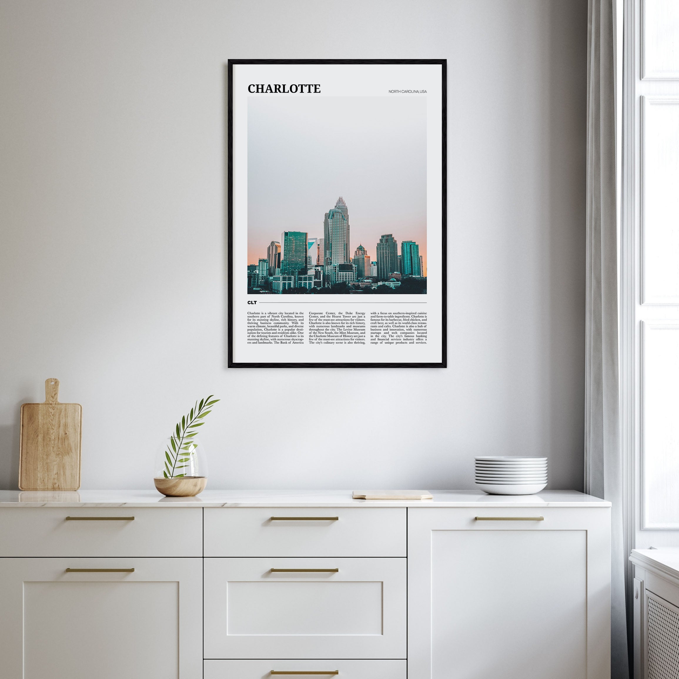 Charlotte Travel Color No 2 Poster