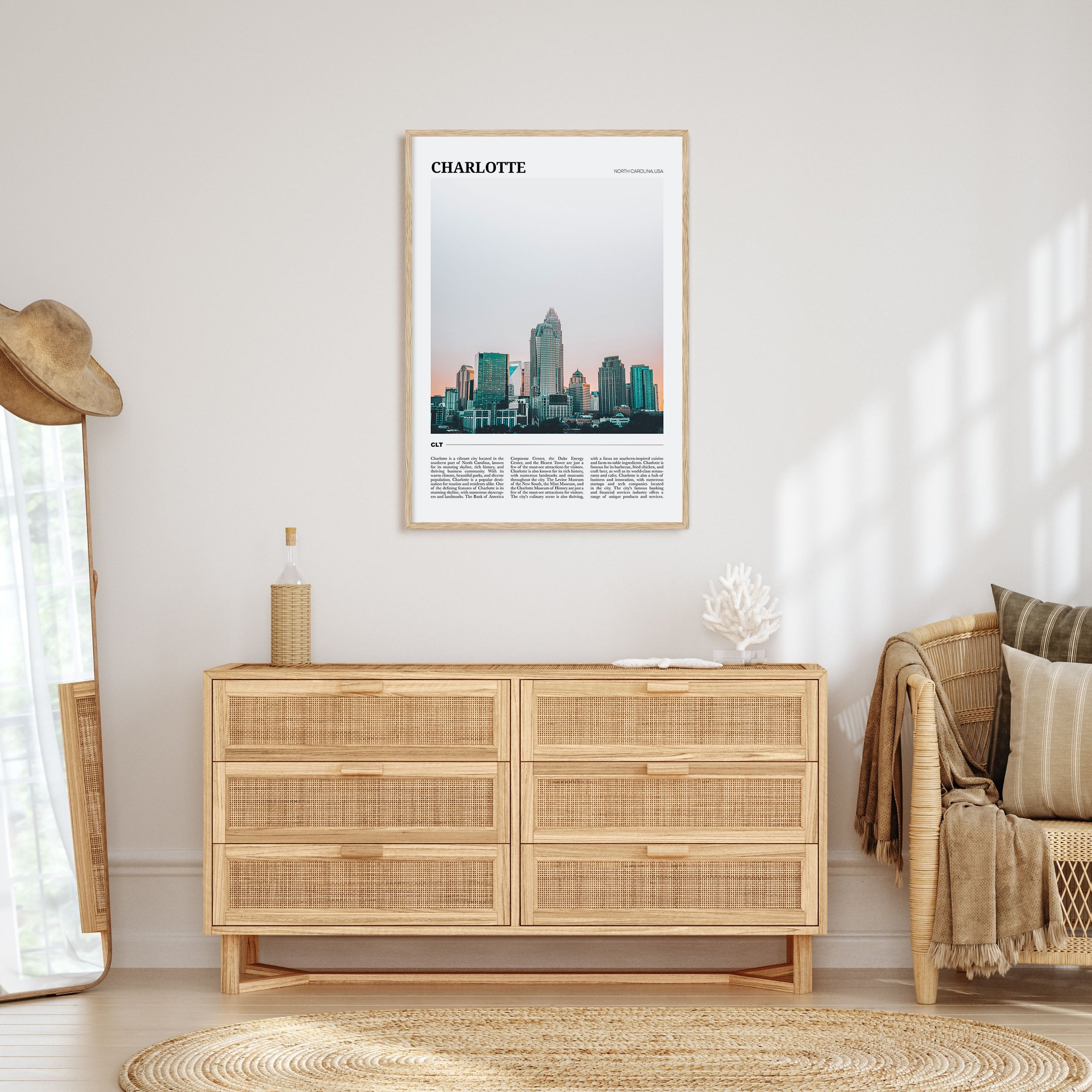 Charlotte Travel Color No 2 Poster