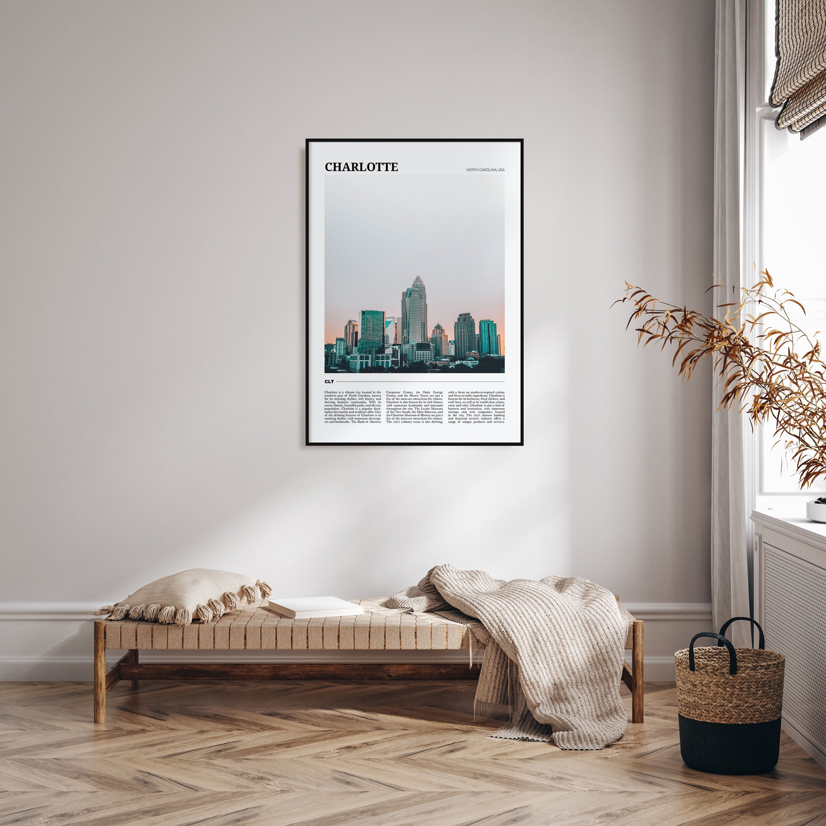Charlotte Travel Color No 2 Poster