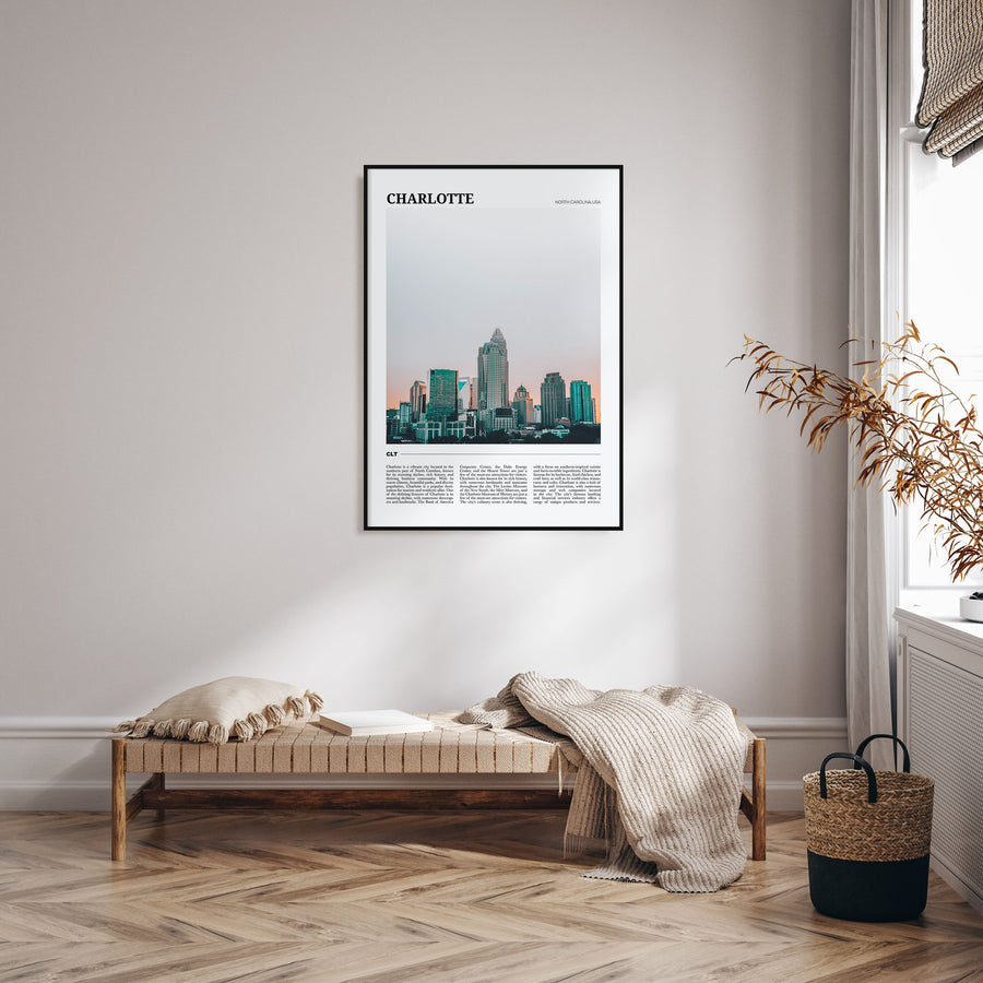 Charlotte Travel Color No 2 Poster