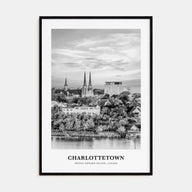 Charlottetown Portrait B&W Poster