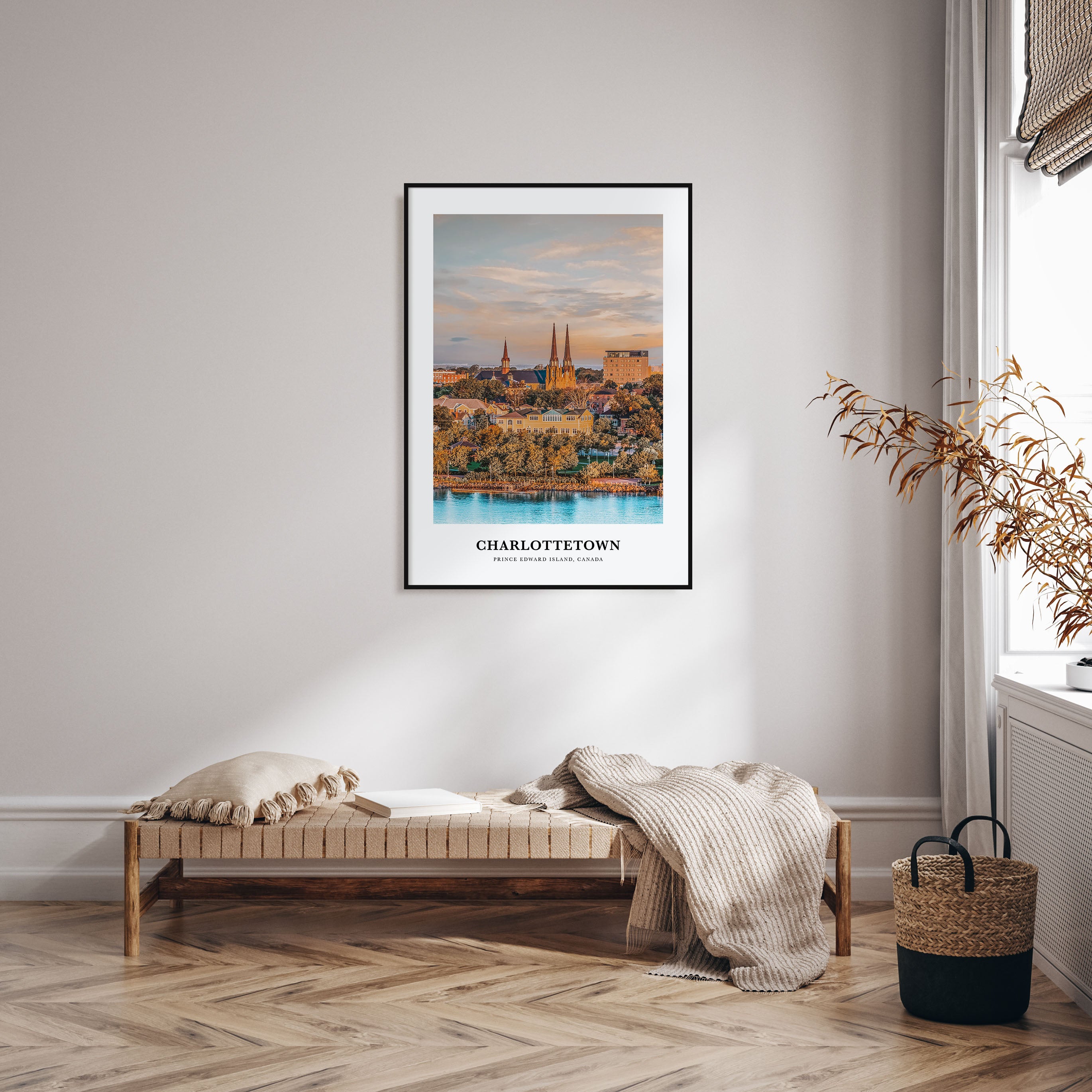 Charlottetown Portrait Color Poster