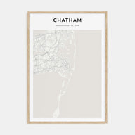 Chatham Map Portrait Poster
