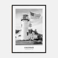Chatham Portrait B&W Poster