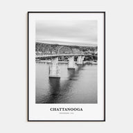 Chattanooga Portrait B&W No 1 Poster