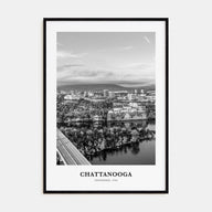 Chattanooga Portrait B&W No 2 Poster