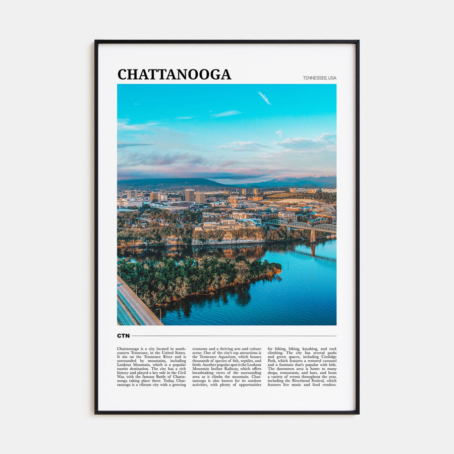 Chattanooga Travel Color Poster