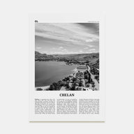 Chelan Travel B&W Poster