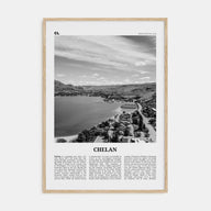 Chelan Travel B&W Poster