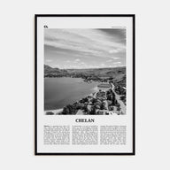 Chelan Travel B&W Poster