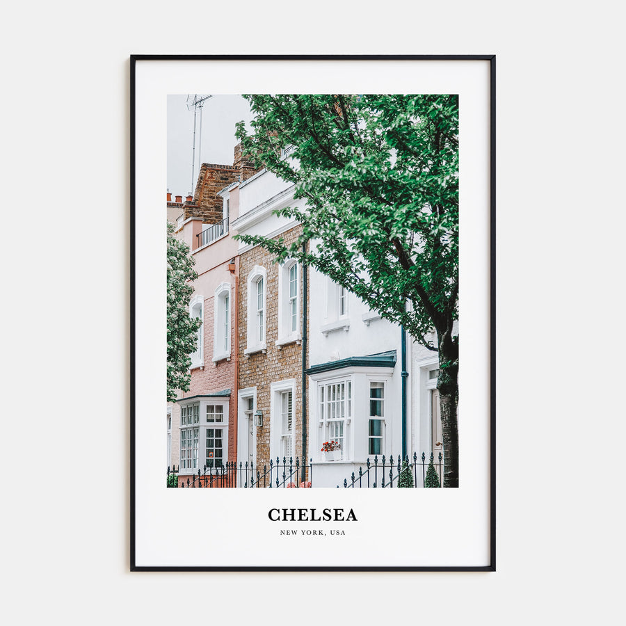 Chelsea, New York Portrait Color Poster