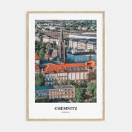 Chemnitz Portrait Color Poster