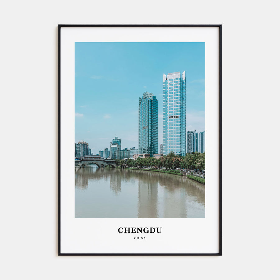 Chengdu Portrait Color No 1 Poster