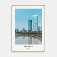 Chengdu Portrait Color No 1 Poster