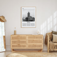 Chennai Travel B&W Poster