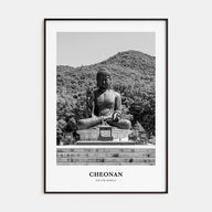 Cheonan Portrait B&W Poster