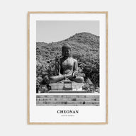 Cheonan Portrait B&W Poster