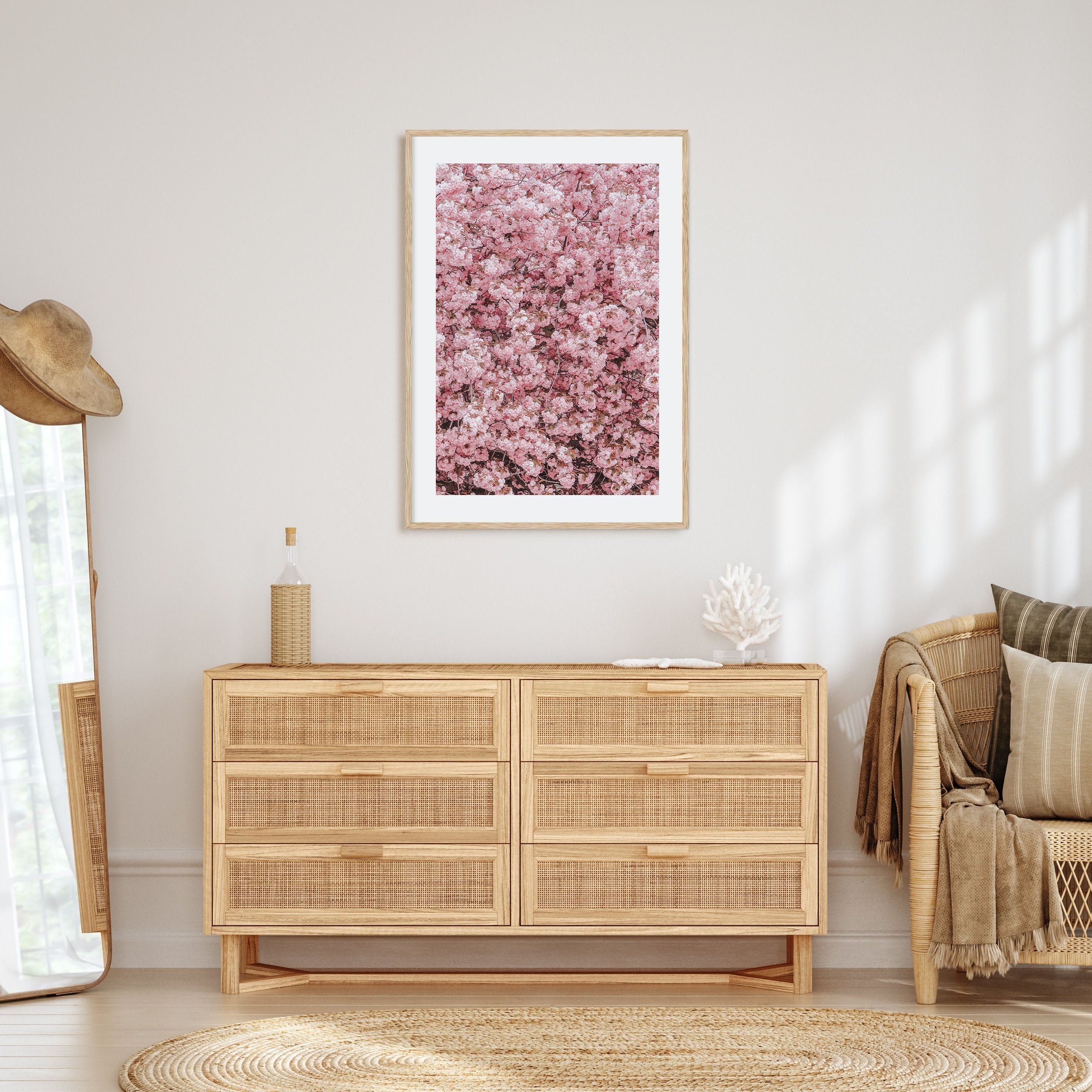 Cherry Blossoms Photo Color No 2 Poster