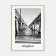 Chesapeake Portrait B&W Poster