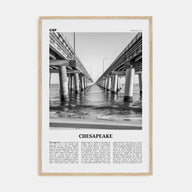 Chesapeake Travel B&W Poster
