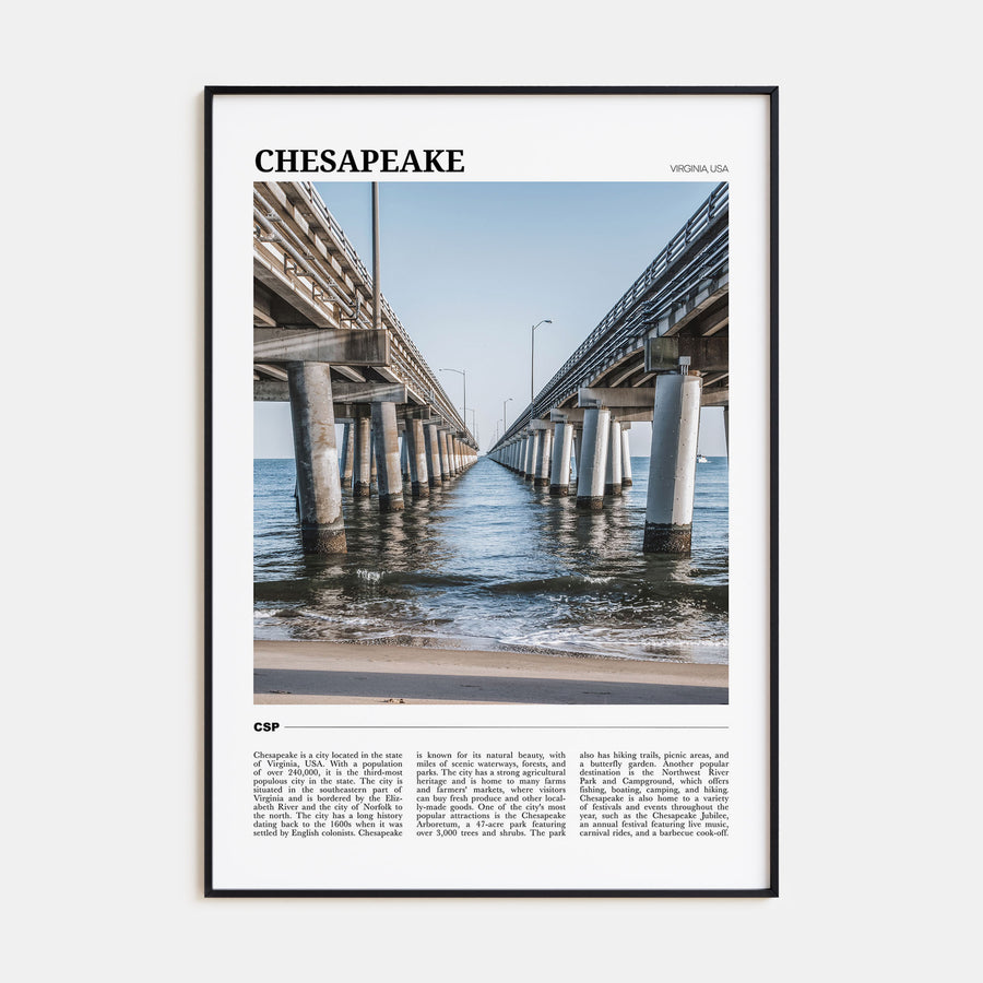Chesapeake Travel Color Poster