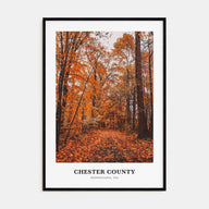 Chester County Portrait Color Poster