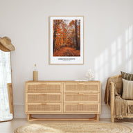 Chester County Portrait Color Poster