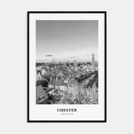 Chester Portrait B&W No 1 Poster