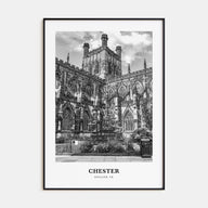 Chester Portrait B&W No 2 Poster