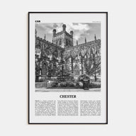 Chester Travel B&W No 1 Poster