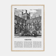 Chester Travel B&W No 1 Poster