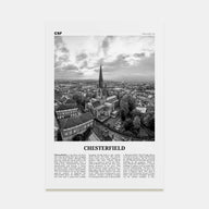 Chesterfield Travel B&W Poster