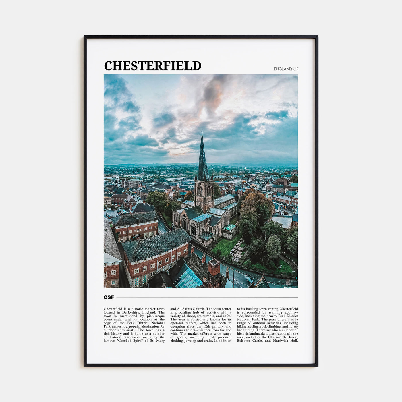 Chesterfield Travel Color Poster