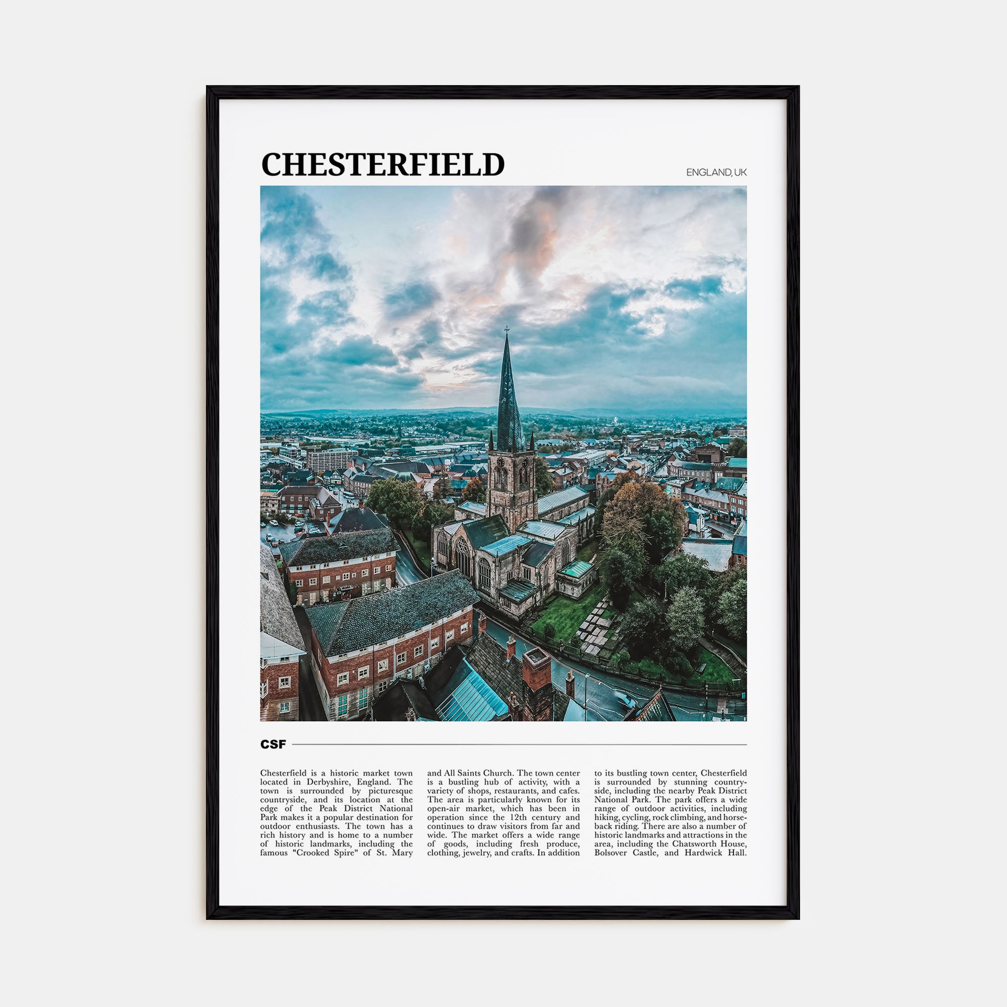 Chesterfield Travel Color Poster