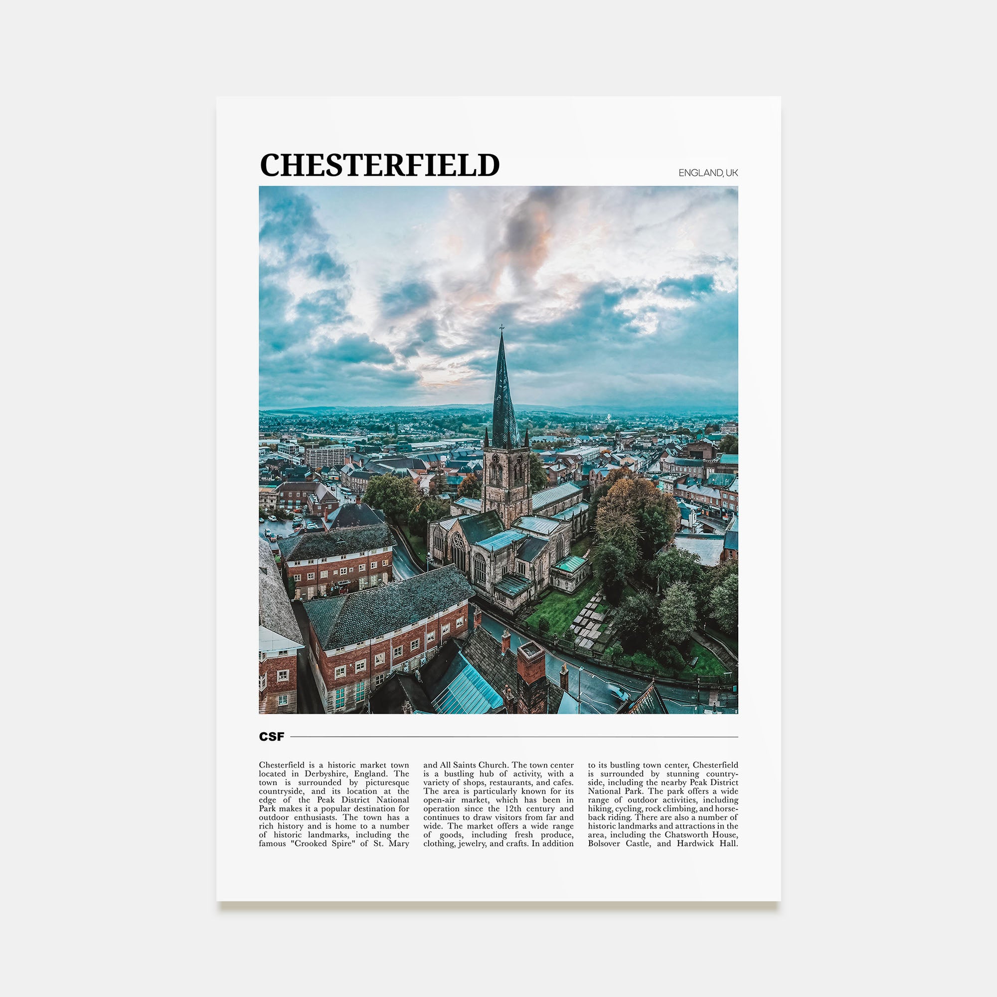 Chesterfield Travel Color Poster