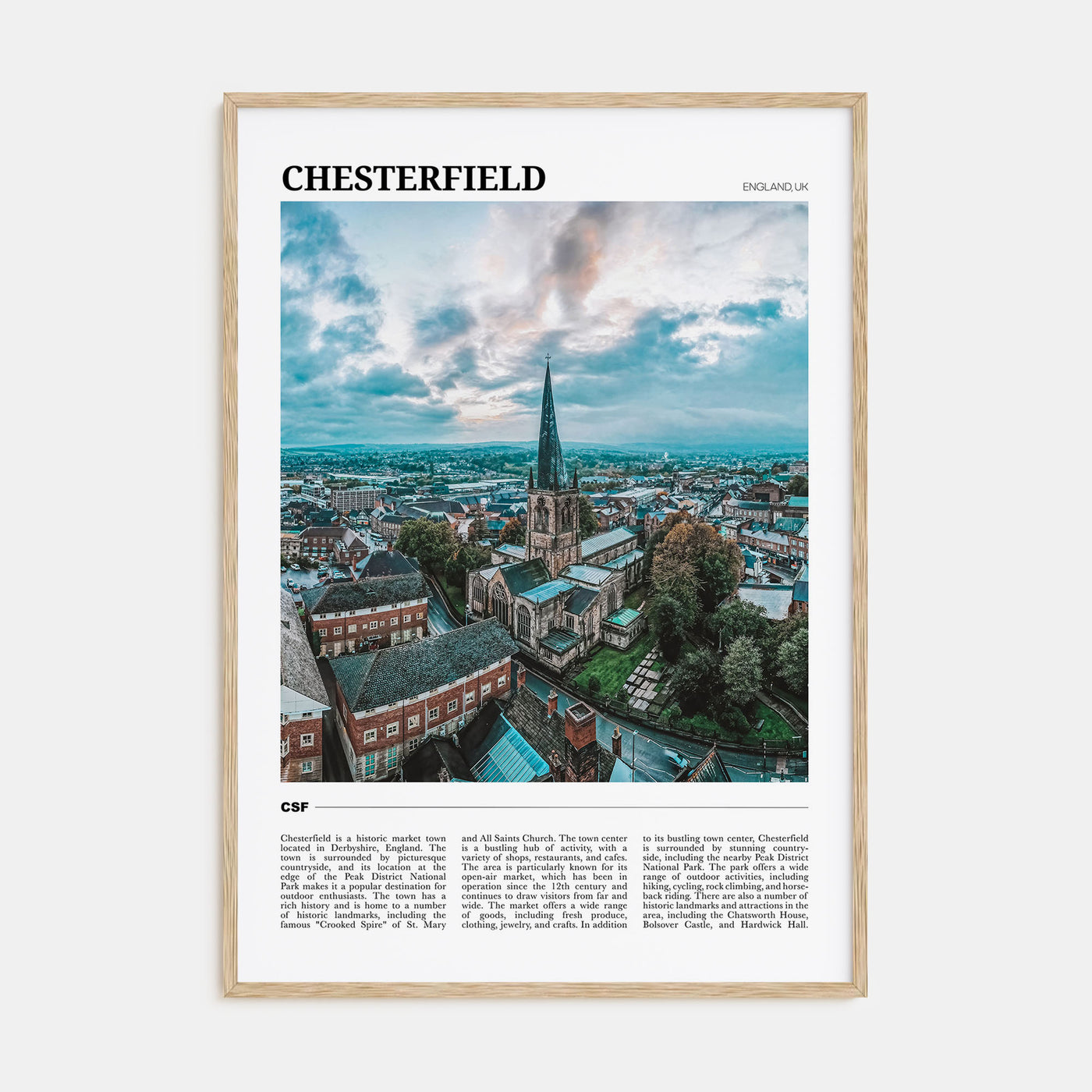 Chesterfield Travel Color Poster