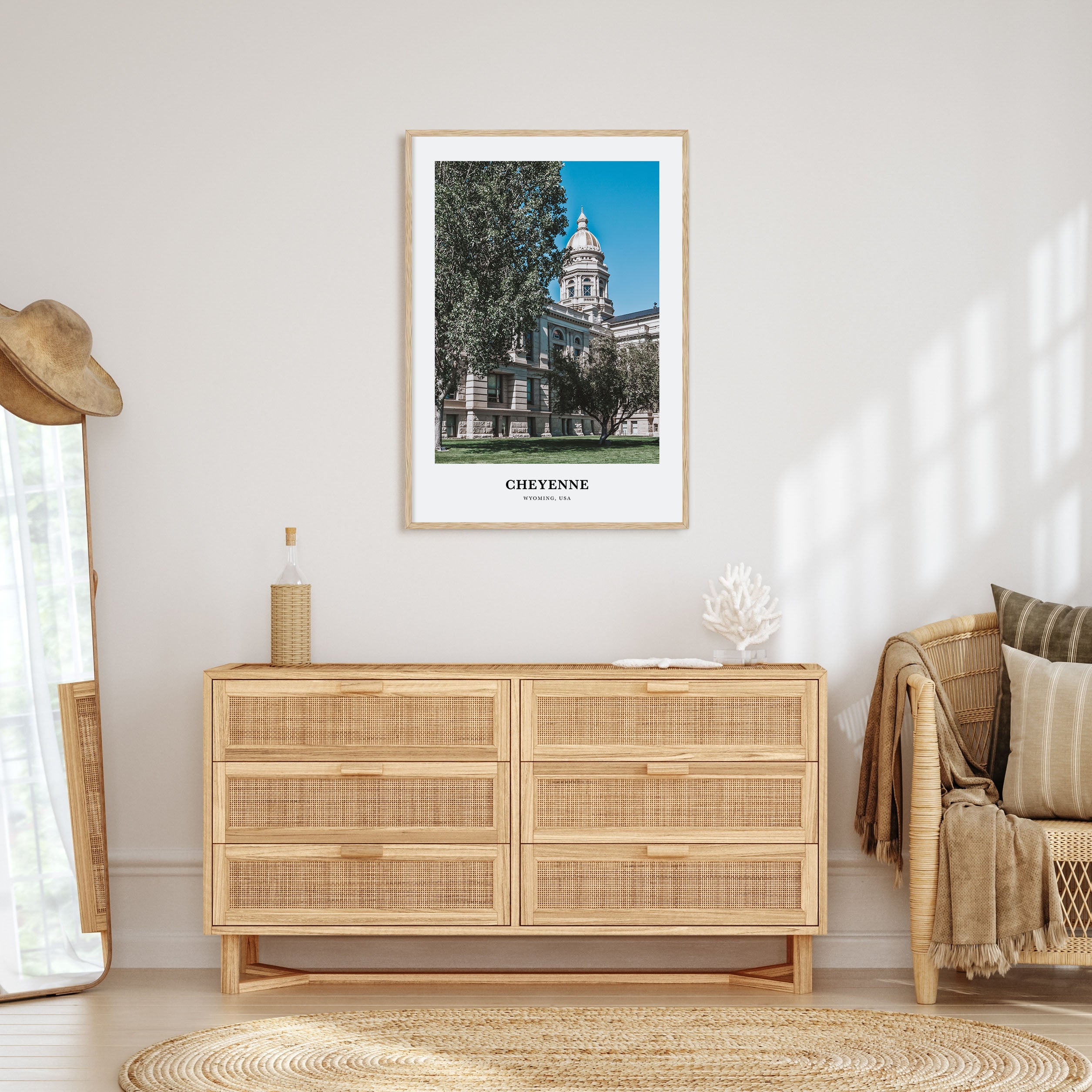 Cheyenne Portrait Color Poster