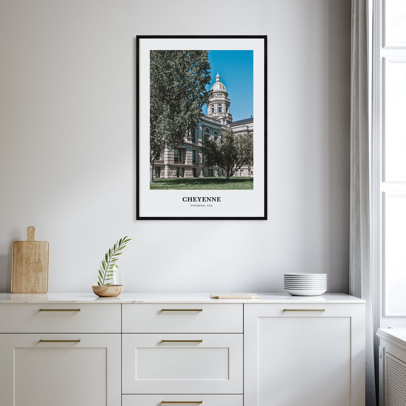 Cheyenne Portrait Color Poster