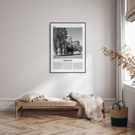 Cheyenne Travel B&W Poster