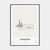 Chiang Mai Drawn Poster