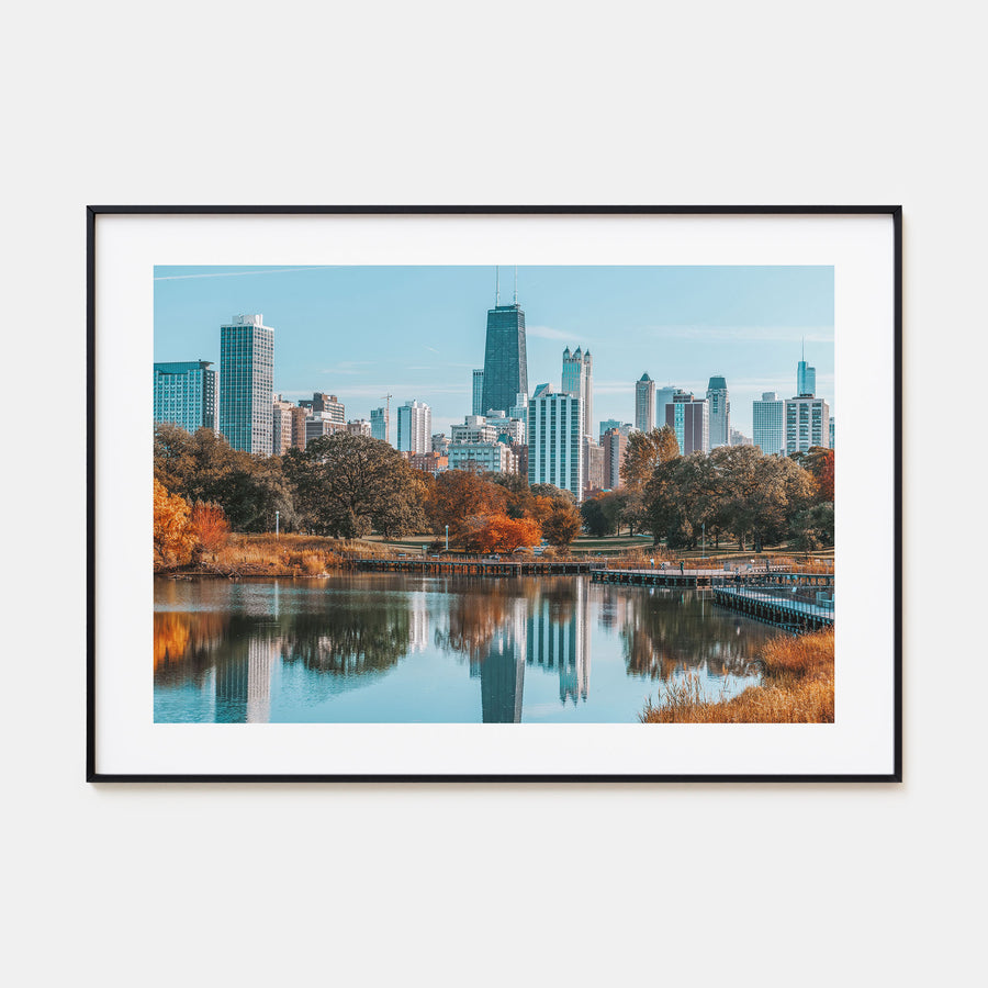 Chicago Landscape Color Poster